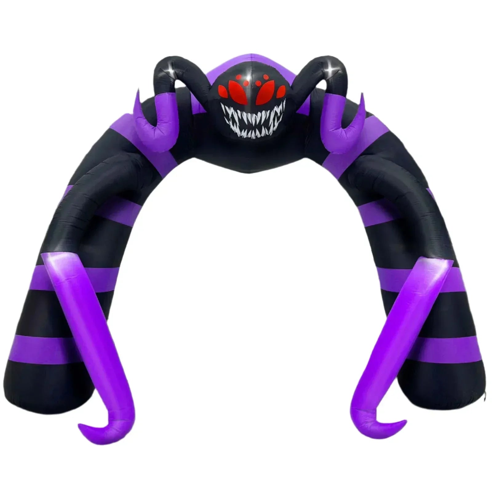 Halloween Spider Arch Inflatable With Led Lights-0