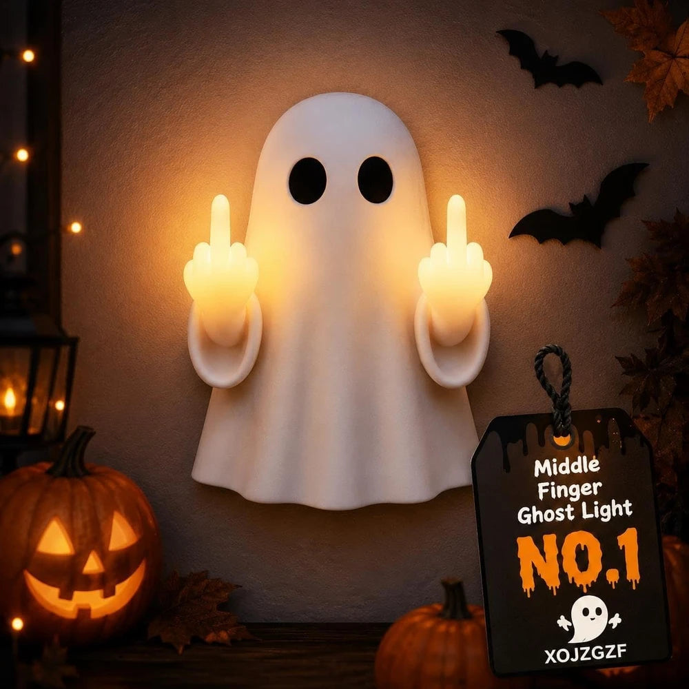 Middle Finger Ghost Light
