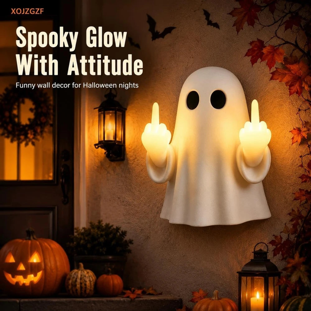 Middle Finger Ghost Light