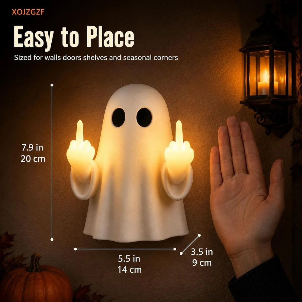 Middle Finger Ghost Light