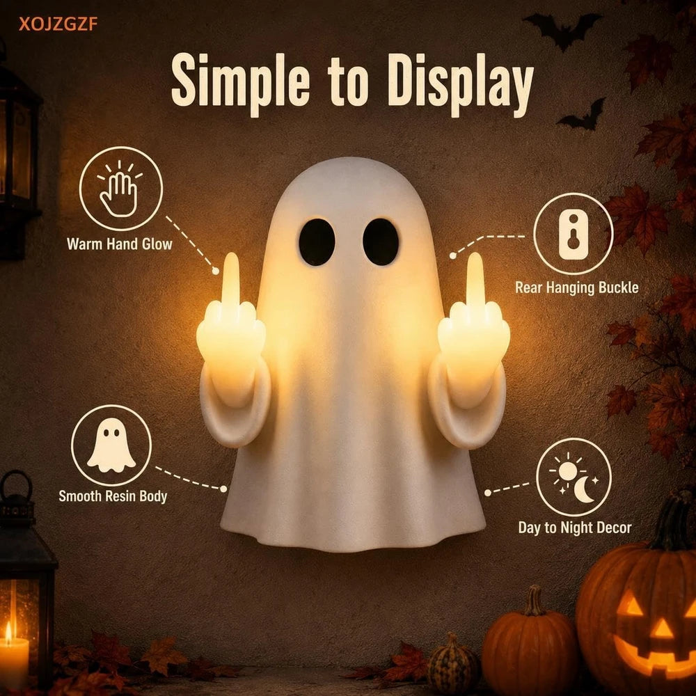 Middle Finger Ghost Light