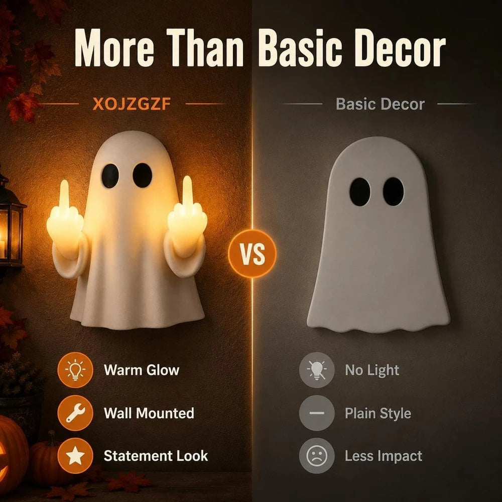 Middle Finger Ghost Light