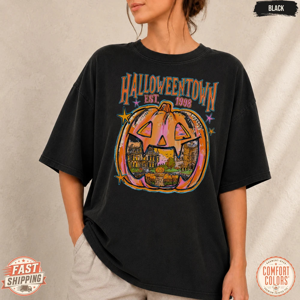 Retro Halloweentown Graphic Tee