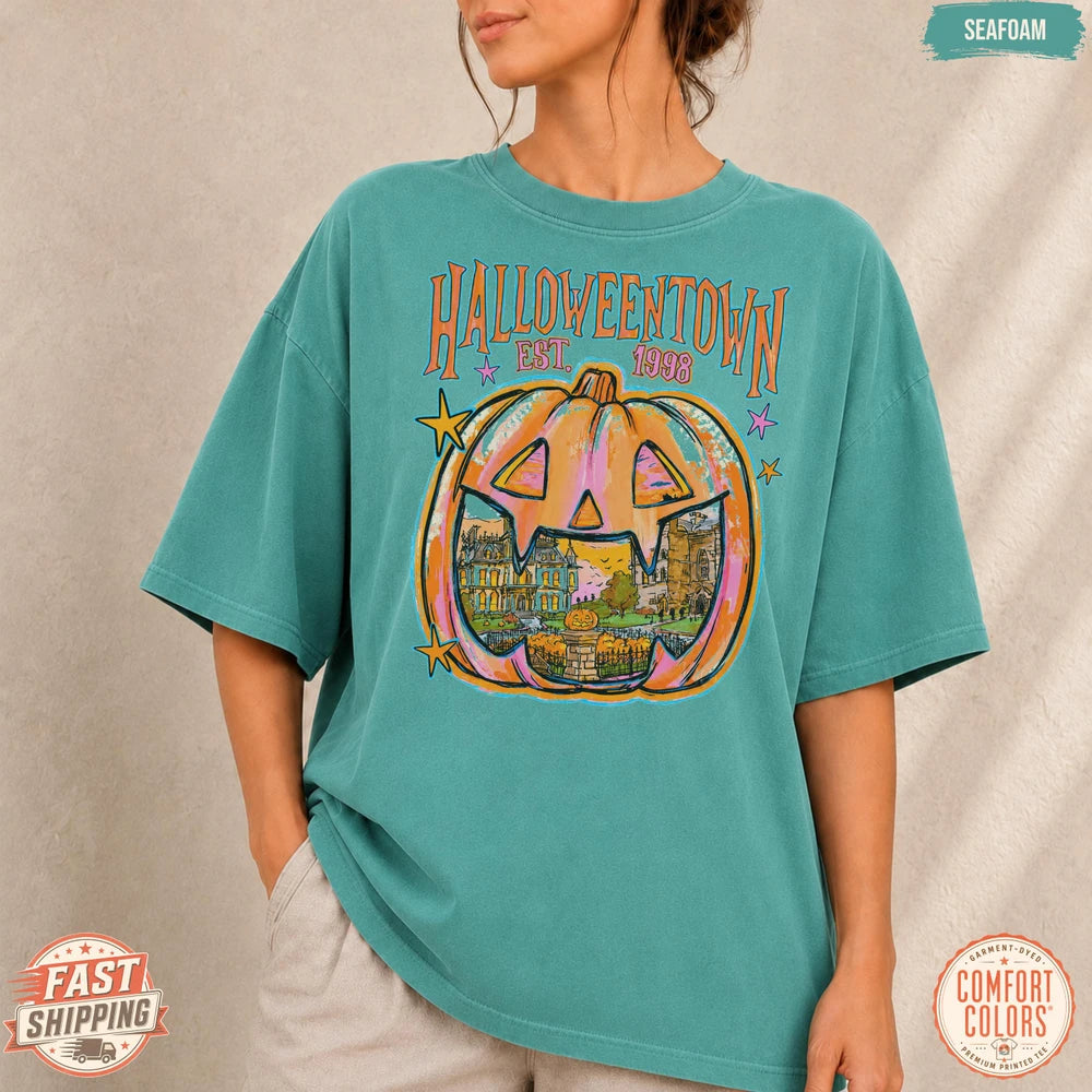 Retro Halloweentown Graphic Tee