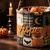 Personalized Retro Halloween Candy Bag