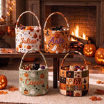 Personalized Retro Halloween Candy Bag