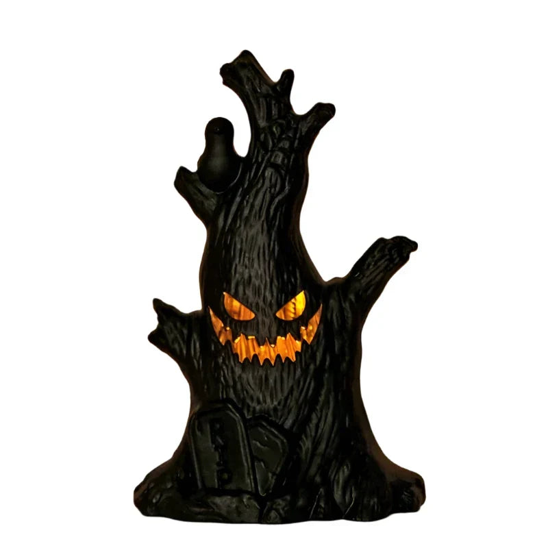 Halloween Ghost Tree Lights Ornaments-0