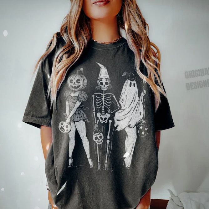 Vintage Halloween Girlies-2