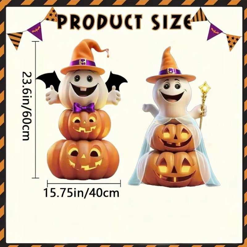 Halloween Garden Decorations Plastic Lawn Decor (2pcs)-4