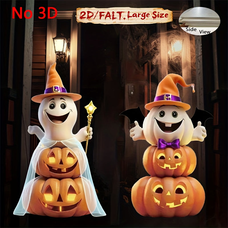 Halloween Garden Decorations Plastic Lawn Decor (2pcs)-2