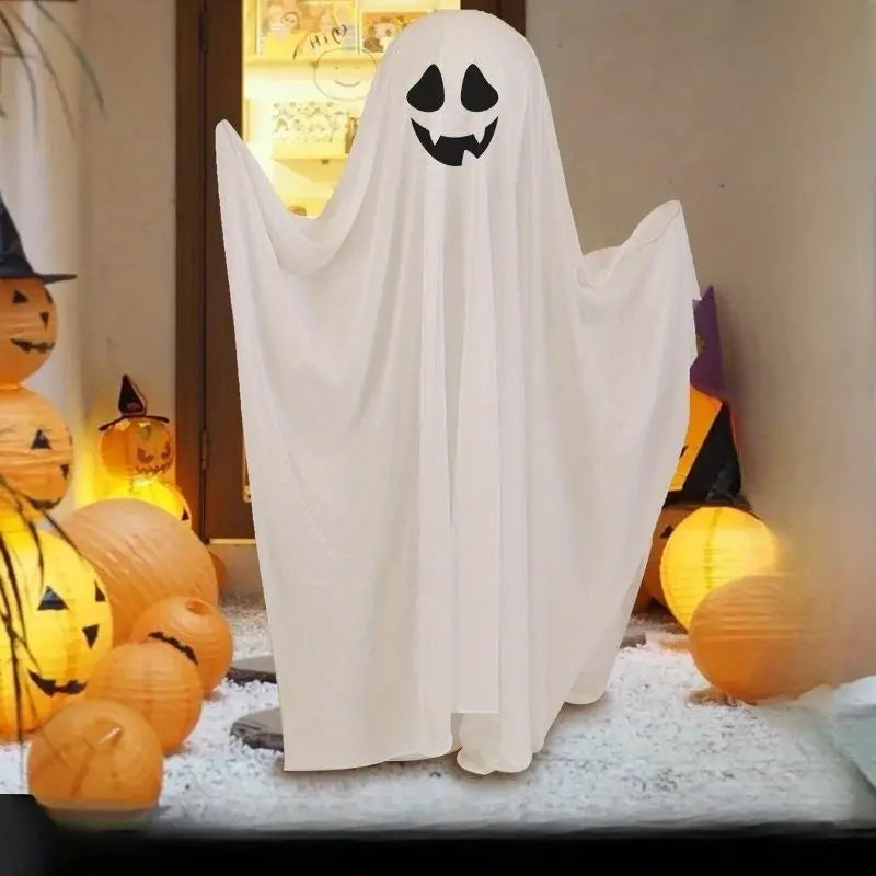 NNETM Ghoulish Glow: Battery-Operated Halloween Ghost Decor-2