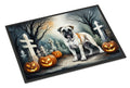 Boxer Spooky Halloween Doormat-0