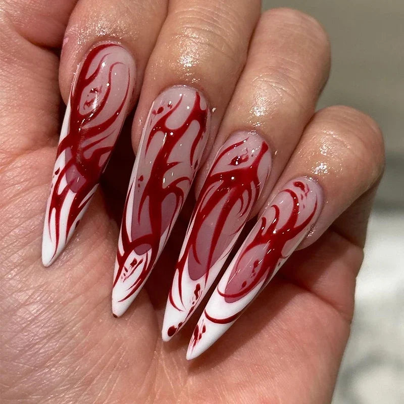 Halloween Inferno Press-On Nails-0