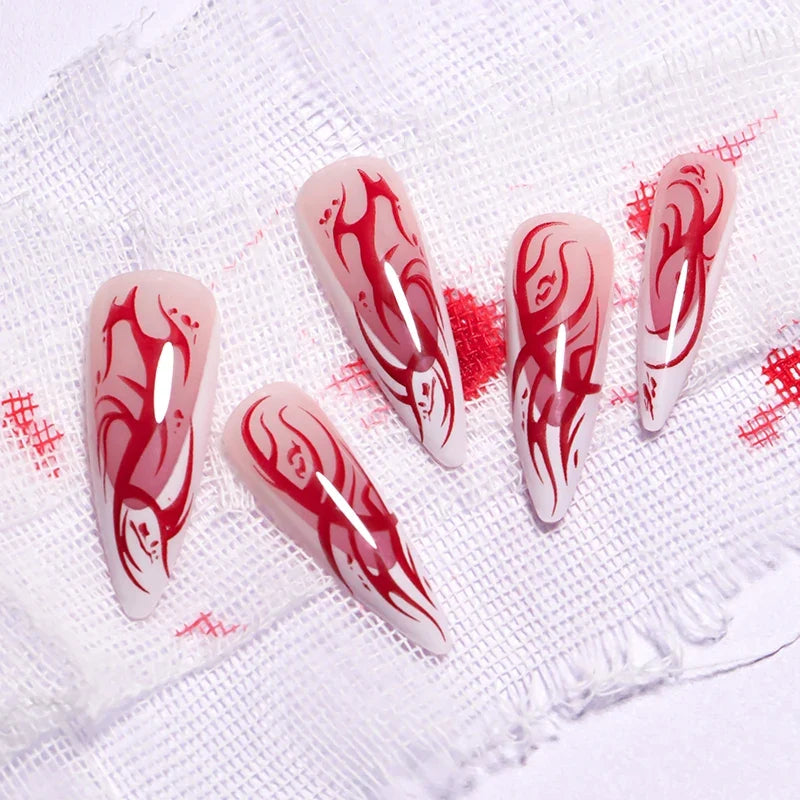 Halloween Inferno Press-On Nails-1