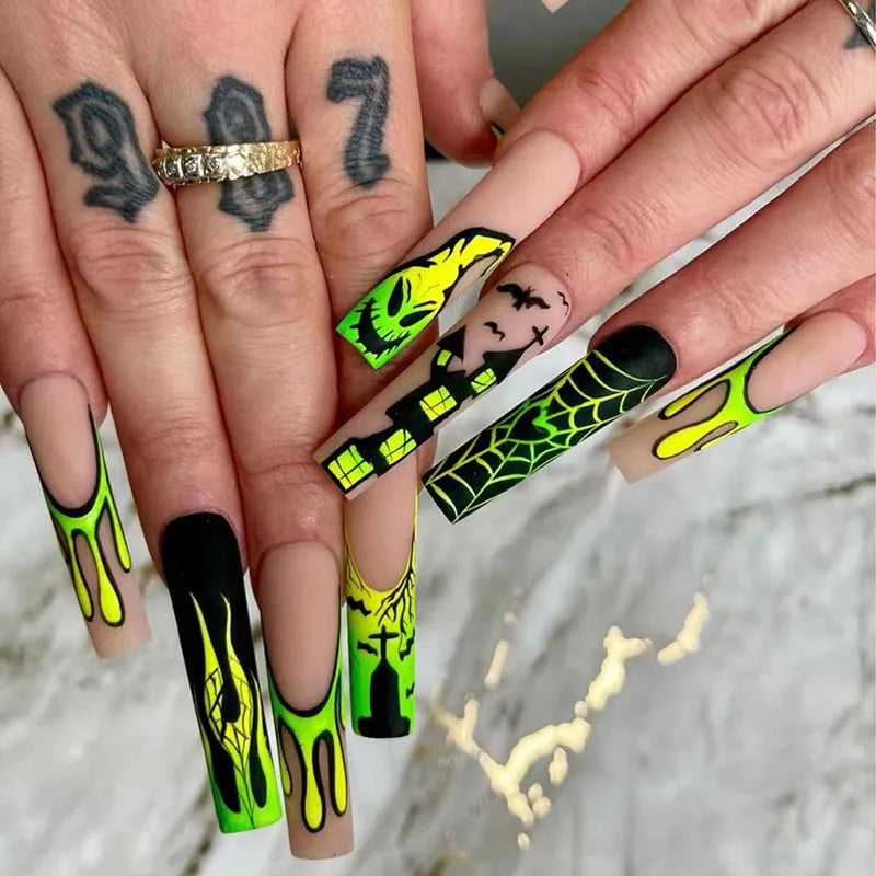 Halloween Inferno Press-On Nails-6