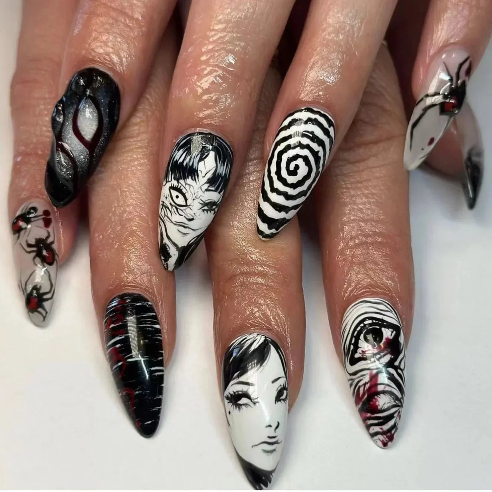Halloween Inferno Press-On Nails-12