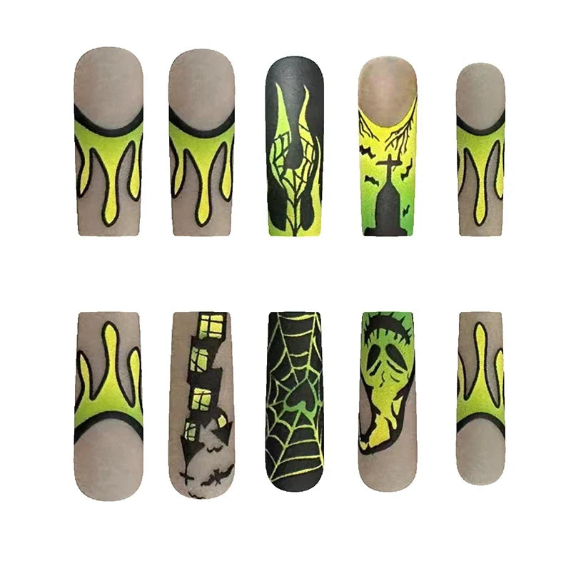 Halloween Press-On Nails-4
