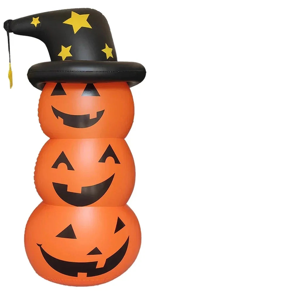 Halloween Inflatable Pumpkin Outdoor Yard Decor-2