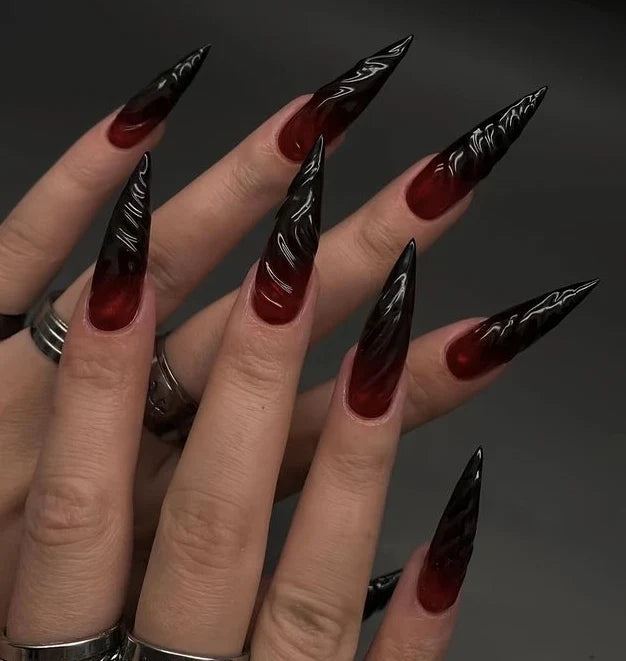 Horror Comic Halloween Press-On Nails-8