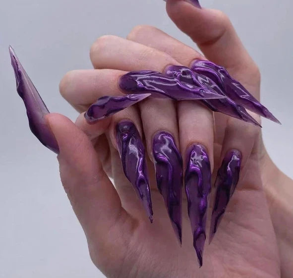 Horror Comic Halloween Press-On Nails-12