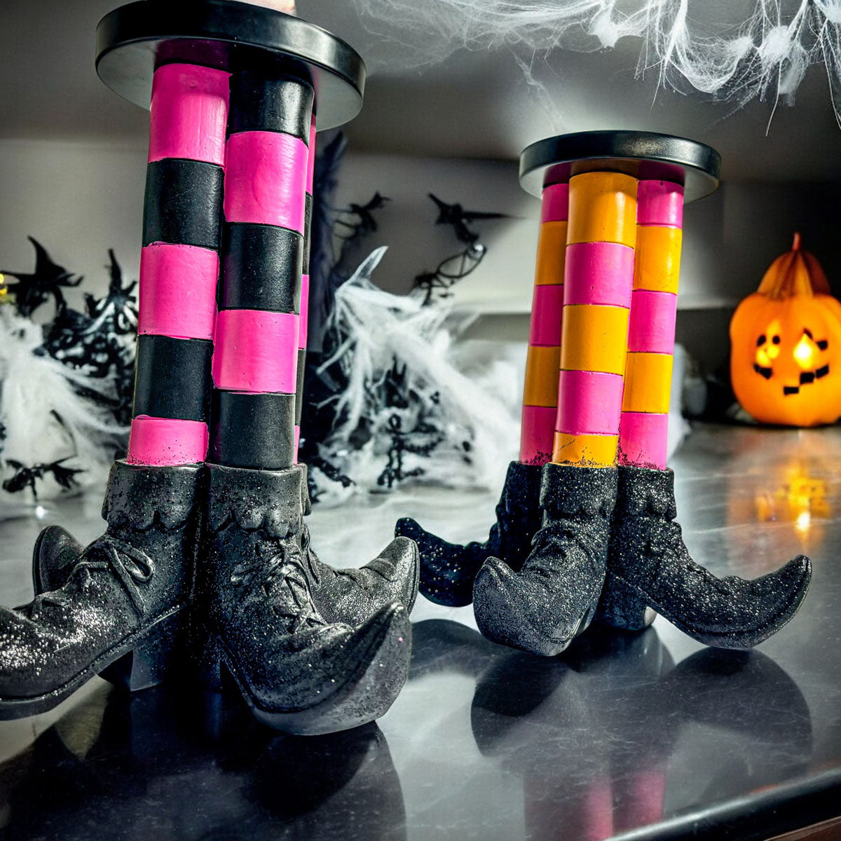 Wicked Witch Candle Holder-2