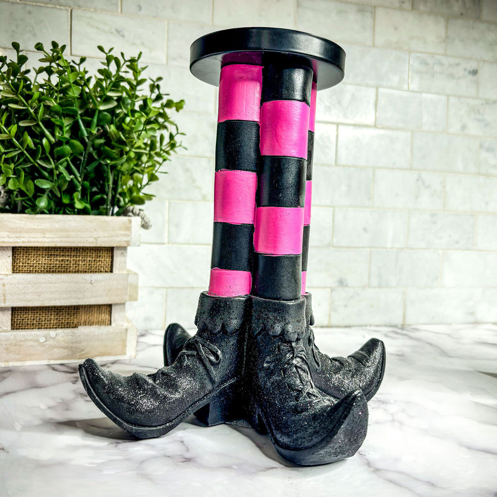 Wicked Witch Candle Holder-3