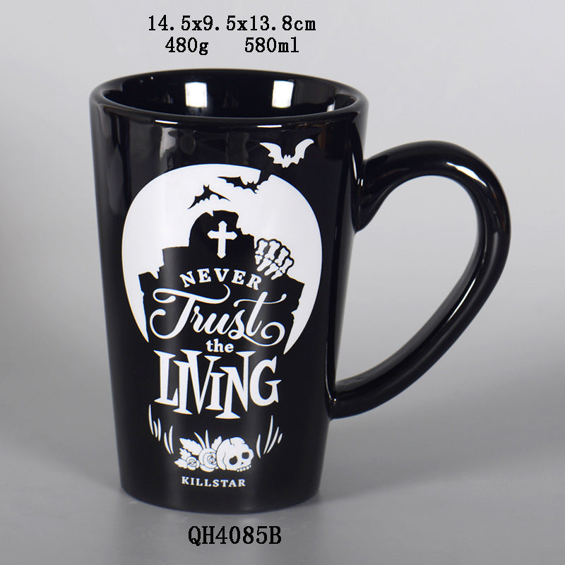 Ceramic Unicorn Halloween Mug-4