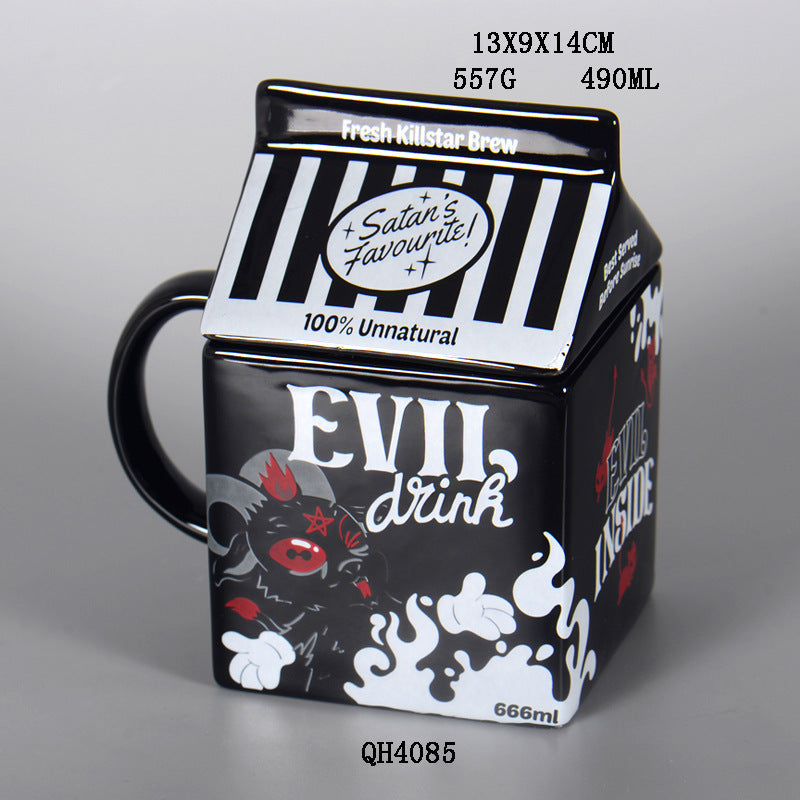 Ceramic Unicorn Halloween Mug-7