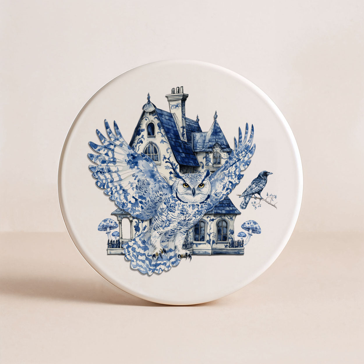 Chinoiserie Halloween Coasters-10