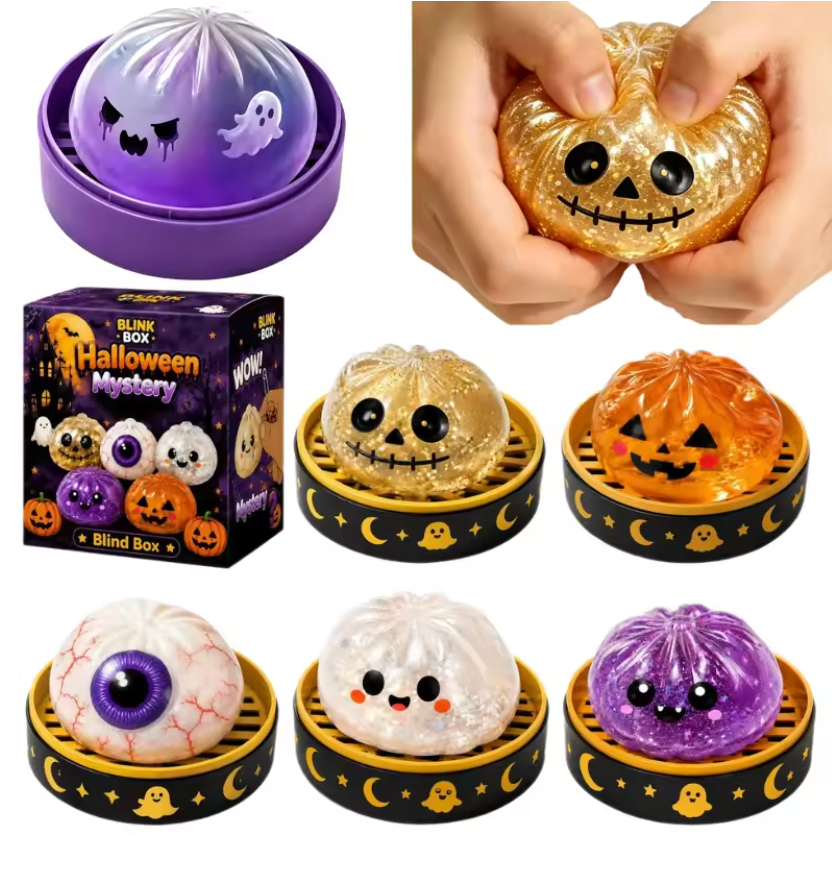Halloween Mystery Dumpling Squishy Toy