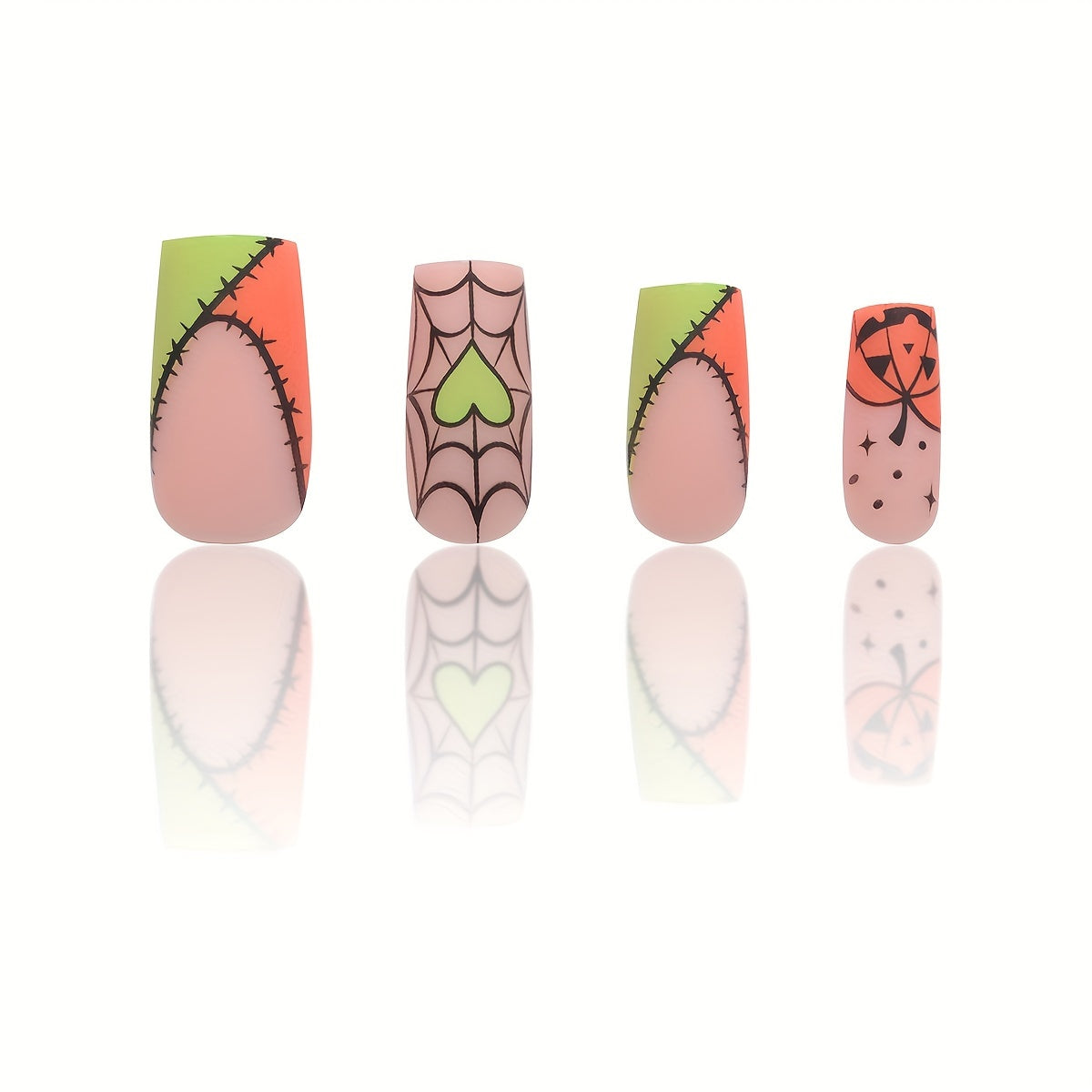 Spooky Chic Halloween Press-On Nails Set-2