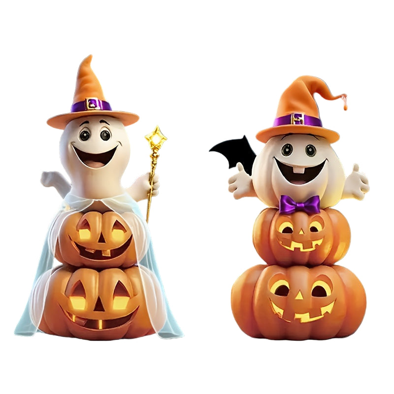 Halloween Garden Decorations Plastic Lawn Decor (2pcs)-0