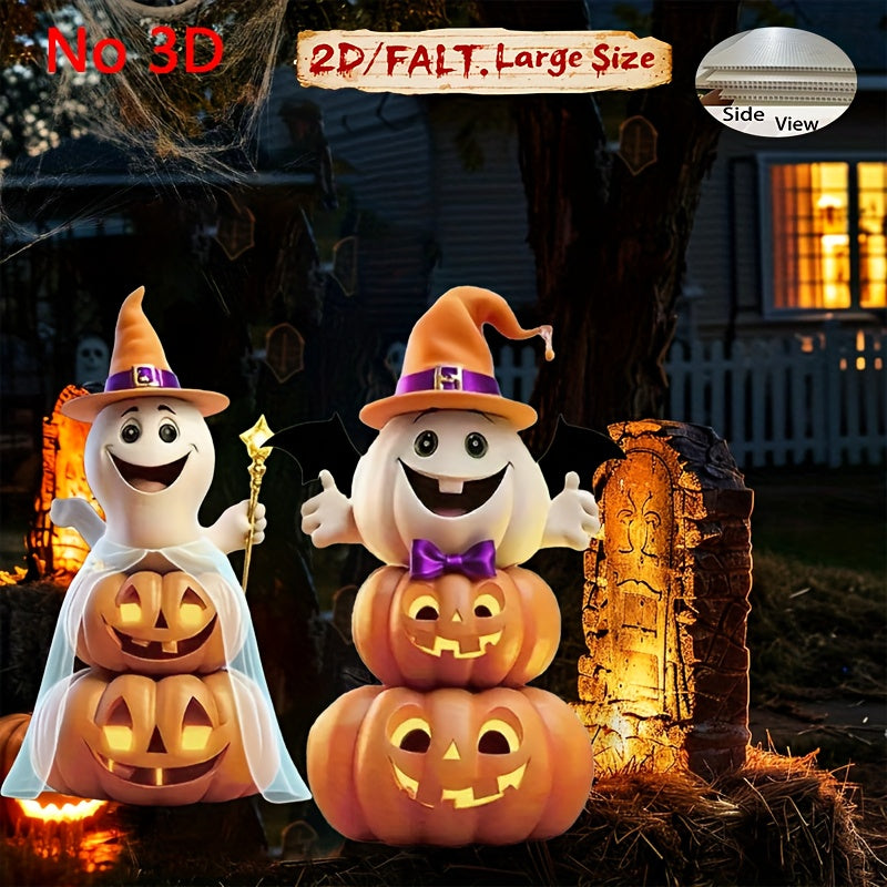 Halloween Garden Decorations Plastic Lawn Decor (2pcs)-1