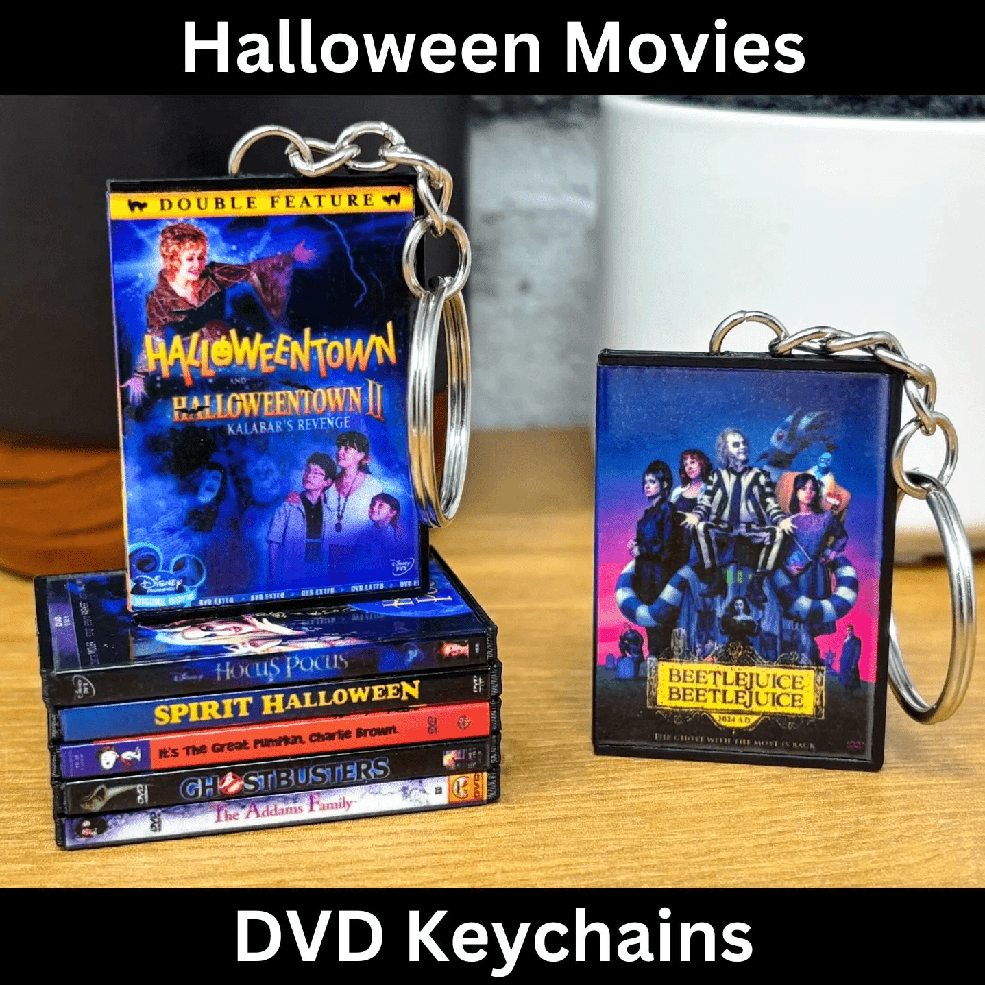 Halloween Movies Keychains-0