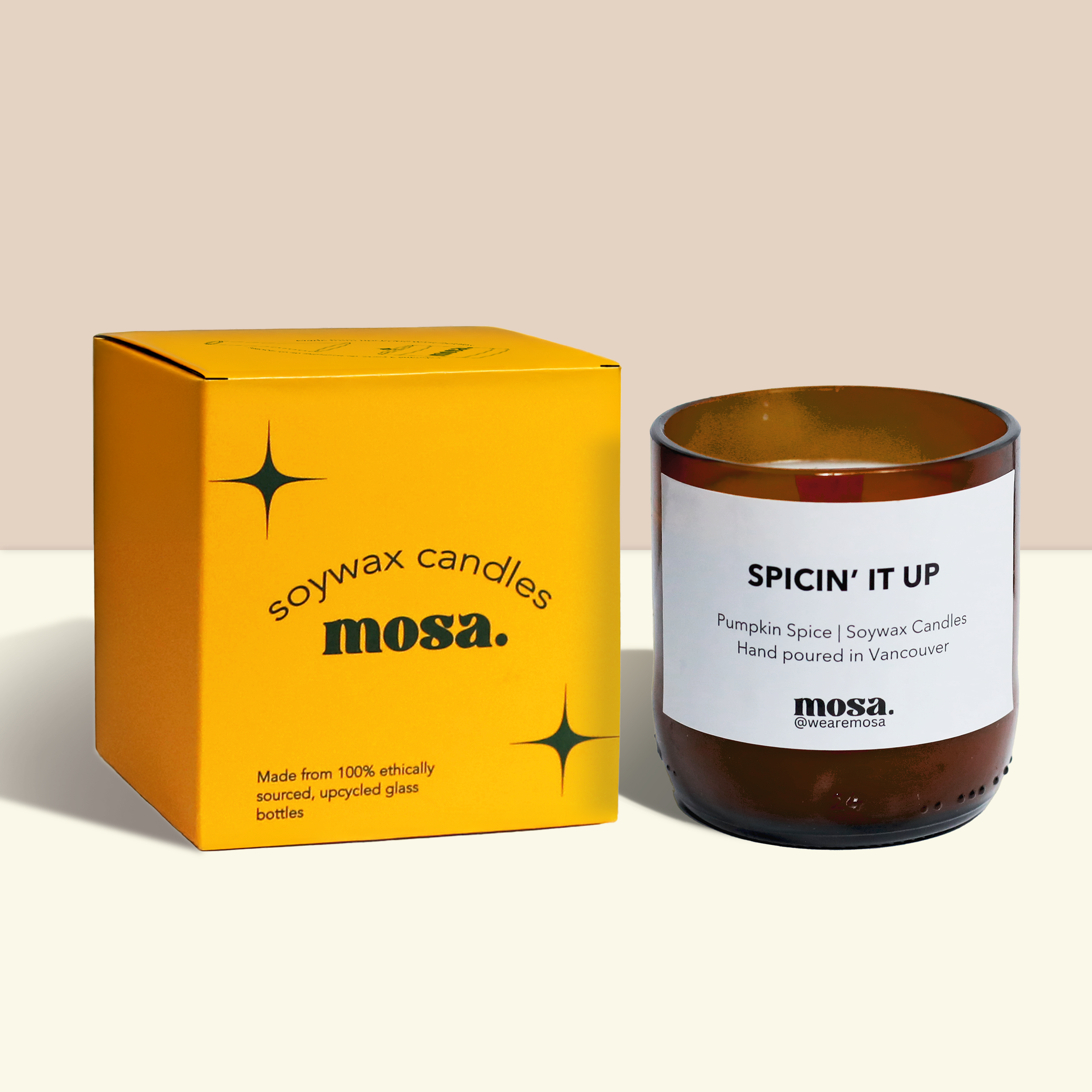 Pumpkin Spice Scented Soy Candle-0